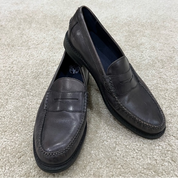 Cole Haan Pinch Penny Loafer  Weekender Mens Leather Shoes Grey Size 13 M C21971 - Picture 13 of 16